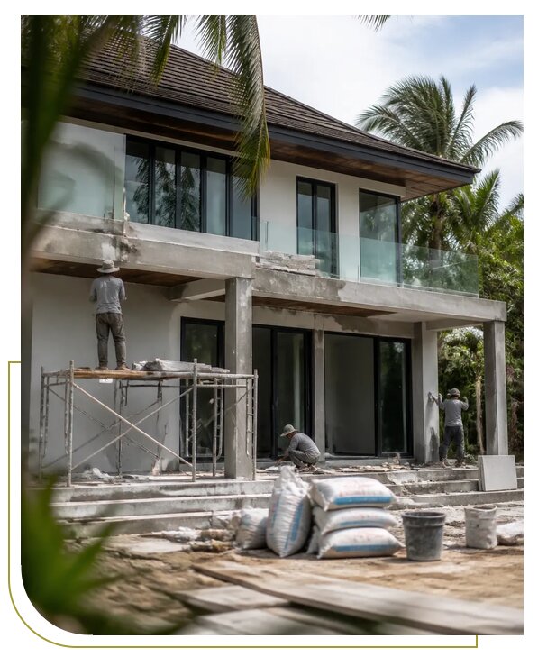 Реконструкция вилл на Пхукете с выездом специалистов из Рубцовска